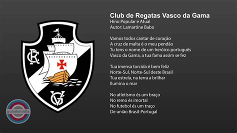 Hino do Vasco da Gama .